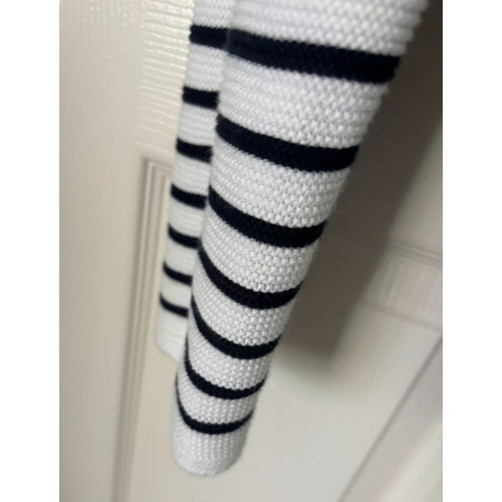 Uniqlo Striped  black white Sweater women Small oversized loose casual - Picture 4 of 6